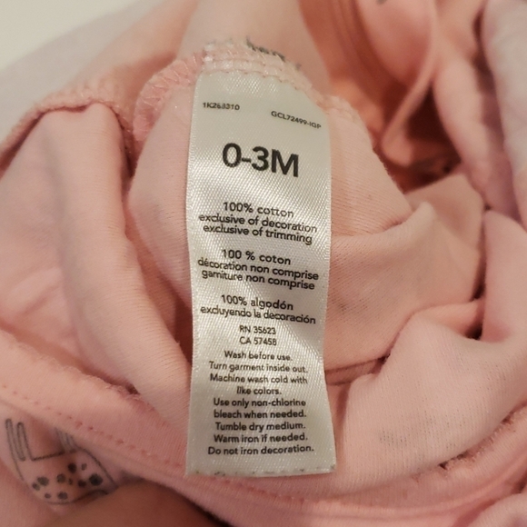 5/$30 CARTERS & PLACE 2pc Zipper Footie Overall - Picture 6 of 7